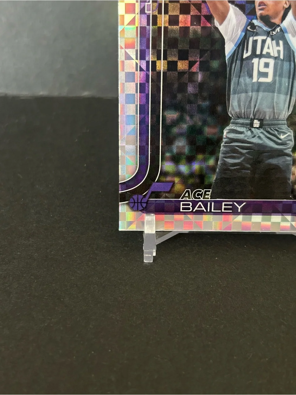 Topps Chrome Ace Bailey - Purple Holo